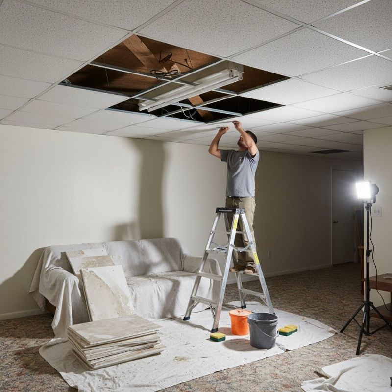 Acoustic Ceiling Removal