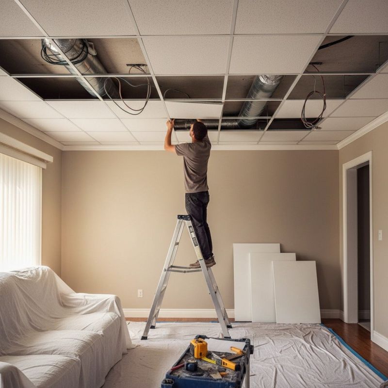 Acoustic Ceiling Removal