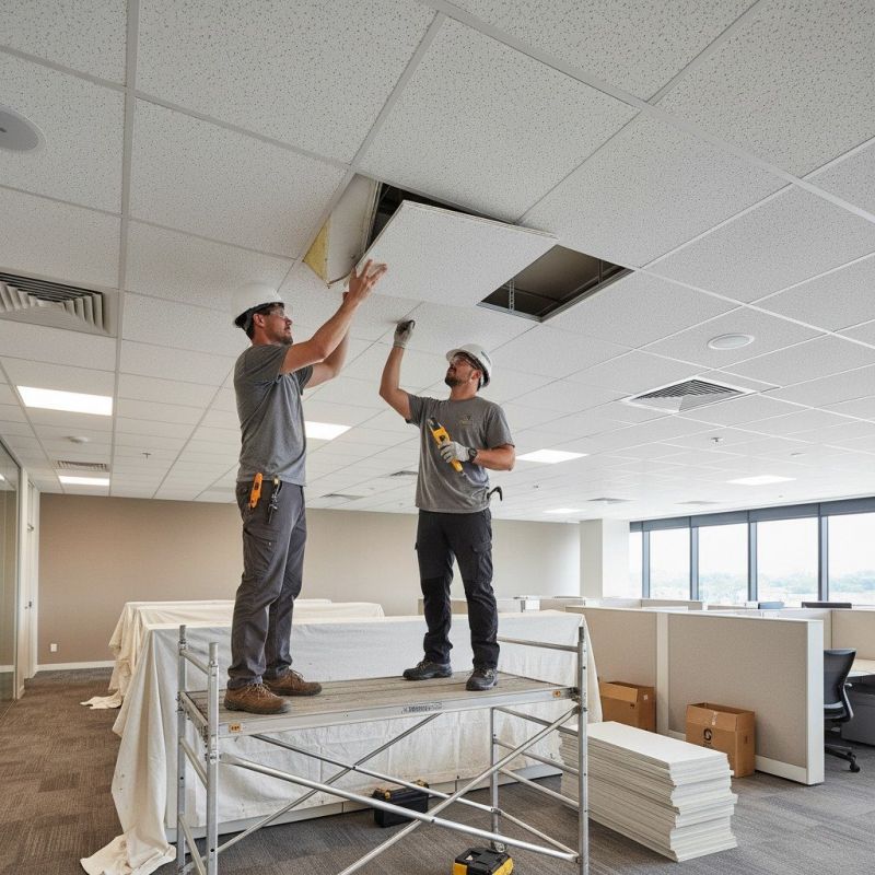 Acoustic Ceiling Removal