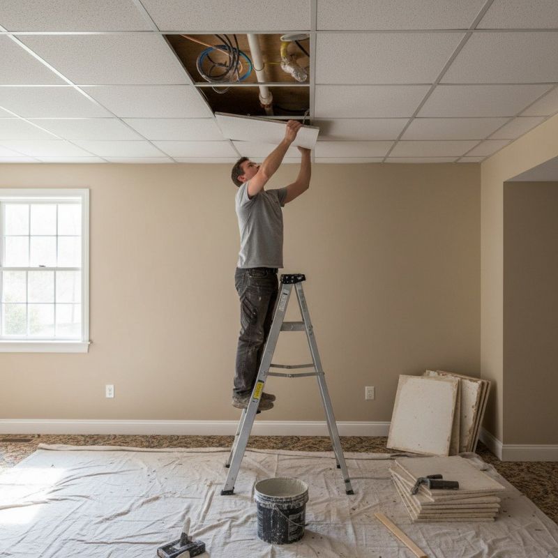 Acoustic Ceiling Removal
